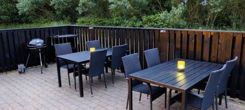 Terrassen med grill